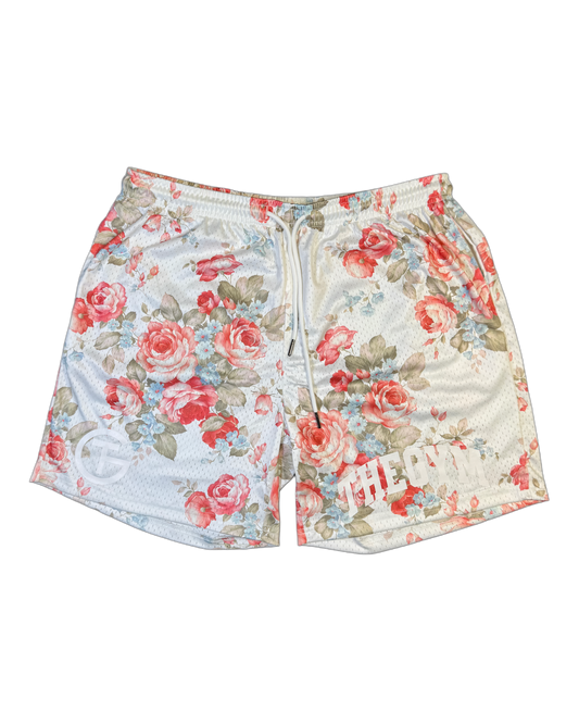 TG Floral Mesh Shorts